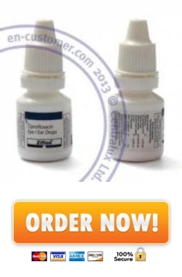 ciloxan eye drops in ear